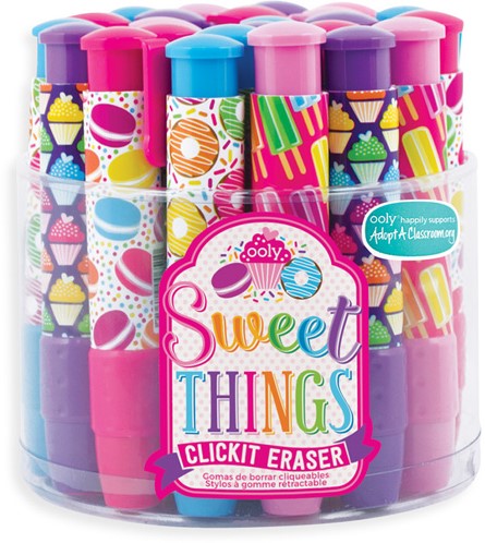 Ooly - Klikgummen 'Sweet Things' (24 per display)