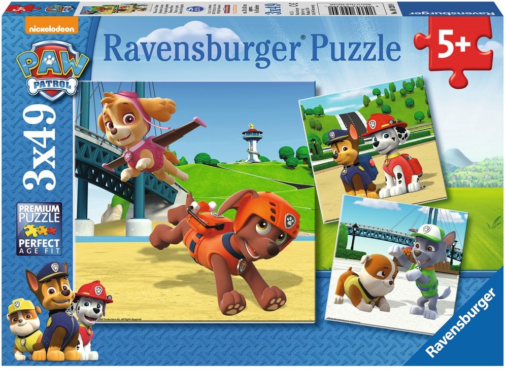 Ravensburger puzzel Paw Patrol Team 4 -