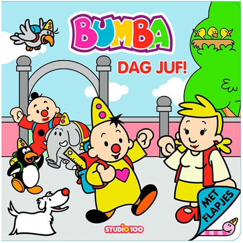 Bumba Foamboek met Flapjes - Dag Juf