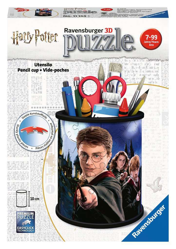 Vergelijking veronderstellen Reserveren Ravensburger Pennenbak Harry Potter - 3D puzzel - 54 stukjes