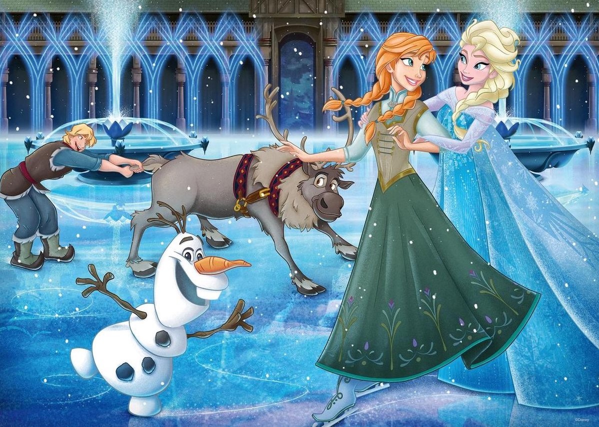 Serena Minimaliseren Blijven Ravensburger puzzel Disney Frozen - 1000 stukjes