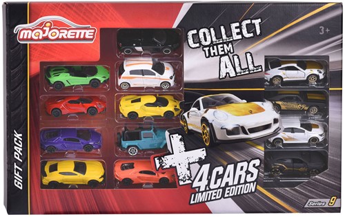 Majorette Limited Edition 9 Speelauto's Giftpack, 13st.