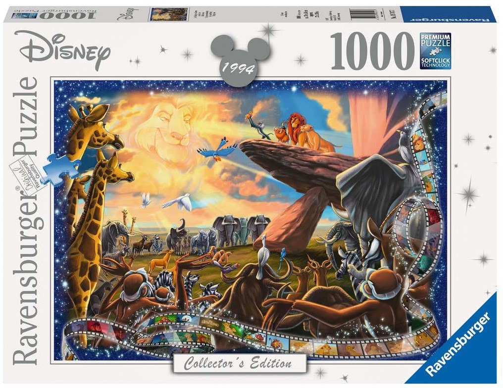 Pennenvriend stout Vrijwel Ravensburger puzzel Disney The Lion King - 1000 st