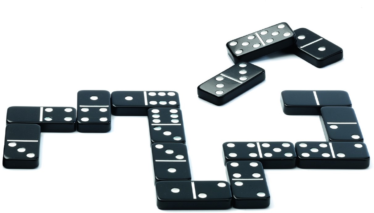 klassiek spel Domino