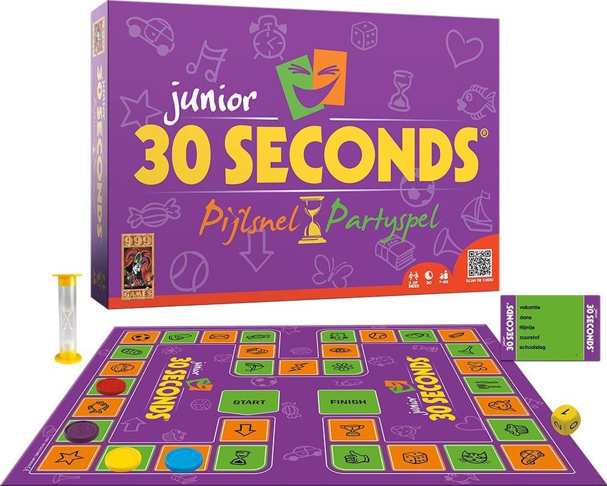 Geelachtig In beweging zoet 999 Games 30 Seconds Junior - Bordspel - 7+