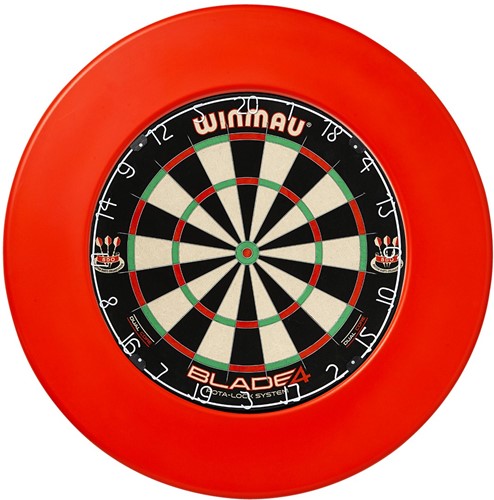 Hot Dartbord Surround Rood Hot 12x3,5 cm