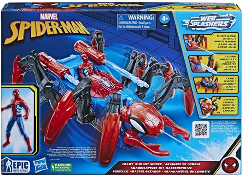 Marvel Spider-Man Crawl N Blast Spider Vehicle