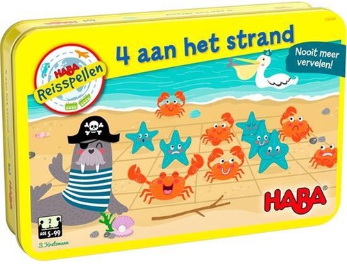 HABA 4 aan het strand