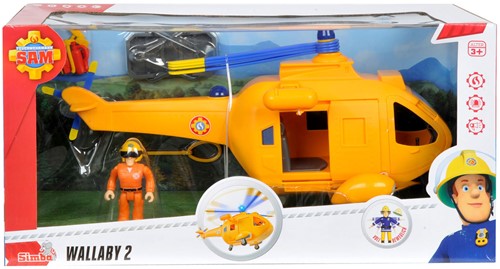 Simba  Sam Helicopter Wallaby II with Figurine