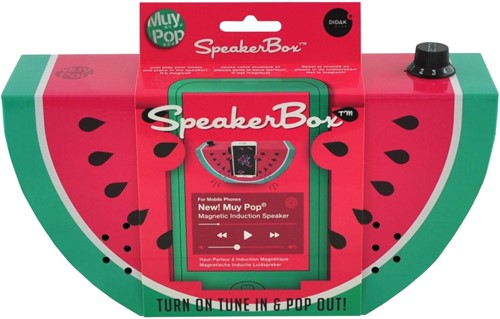 Muy pop speakerbox - watermeloen