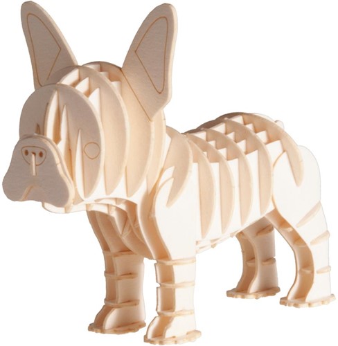 FRIDOLIN 3D Papier Model - Bulldog