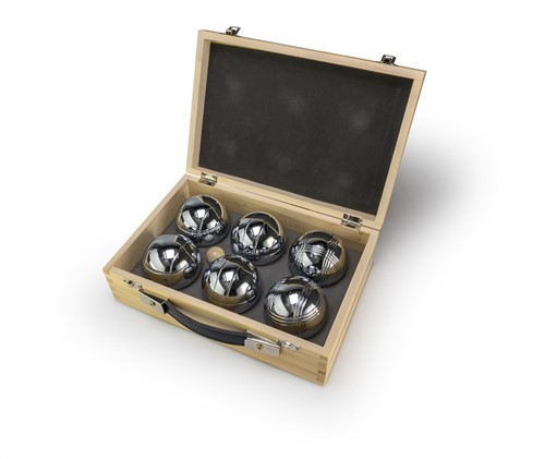 Tactic Jeu de Boules (Pétanque) in een houten doos