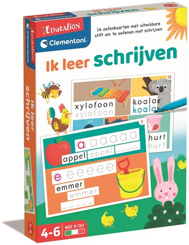 Clementoni Leerspel Ik Leer Schrijven