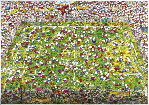 Heye Puzzel Crazy World Cup4000