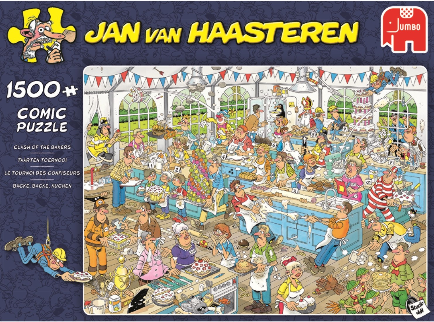 boot Betasten straffen Jumbo puzzel Jan van Haasteren Taarten Toernooi -