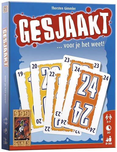 999 Games Gesjaakt Kaartspel 8+