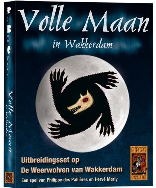 Periodiek trek de wol over de ogen Zijn bekend 999 Games De Weerwolven van Wakkerdam: Volle Maan in Wakkerdam - Kaartspel  - 10+