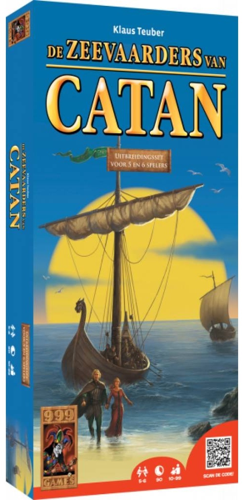 999 Games Catan: Zeevaarders 5/6 spelers - Bordspel - 10+