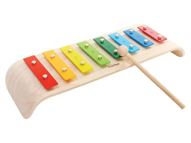 Supplement Clancy verdwijnen Plan Toys houten muziekinstrument xylofoon