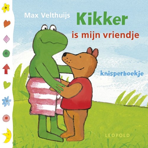 Leopold babyboek knisperboekje Kikker is mijn vriendje