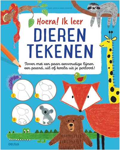 Deltas Hoera! Ik leer dieren tekenen