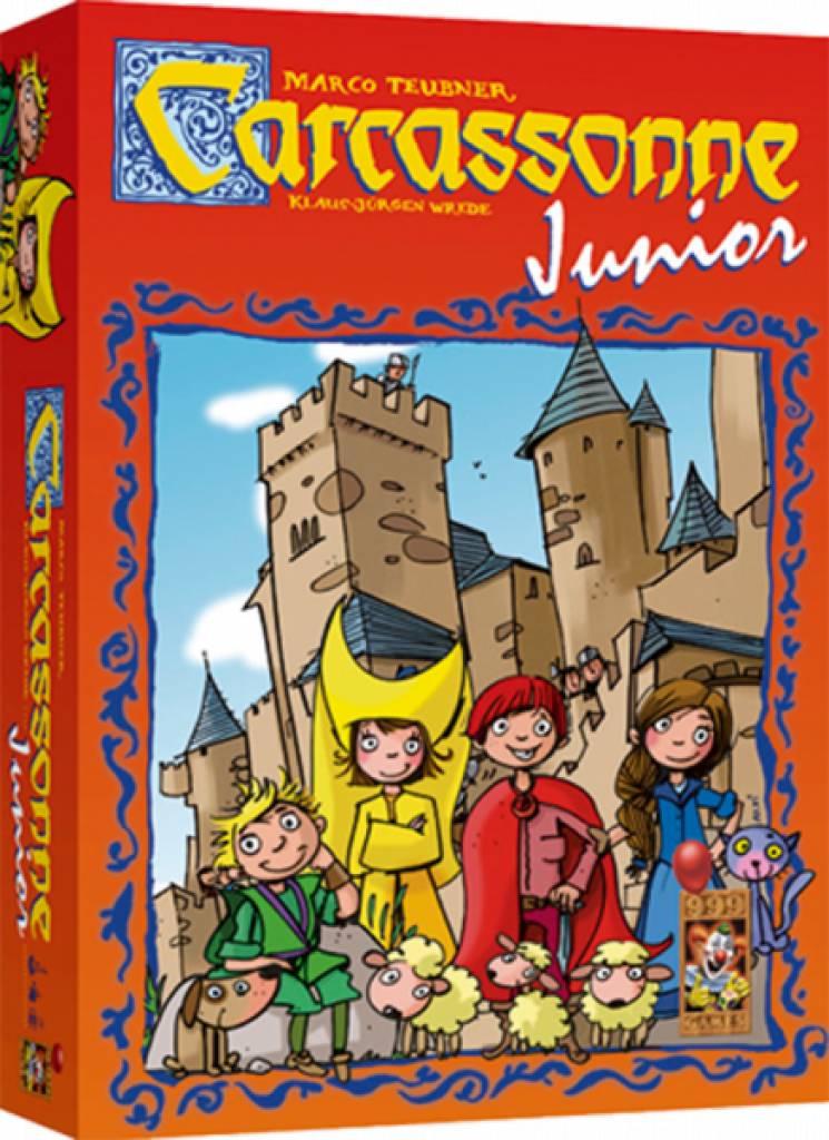 deur werkgelegenheid Golven 999 Games Carcassonne Junior - Bordspel - 4+