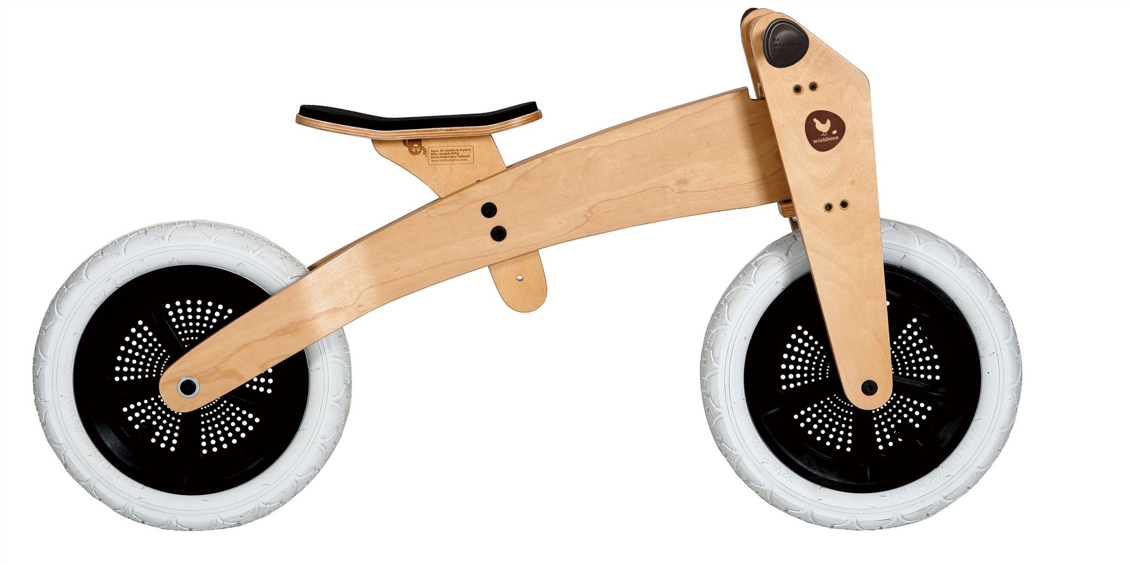 Genre Proficiat Gemiddeld Wishbonebike Original 3-in-1 houten loopfiets - Naturel kopen?