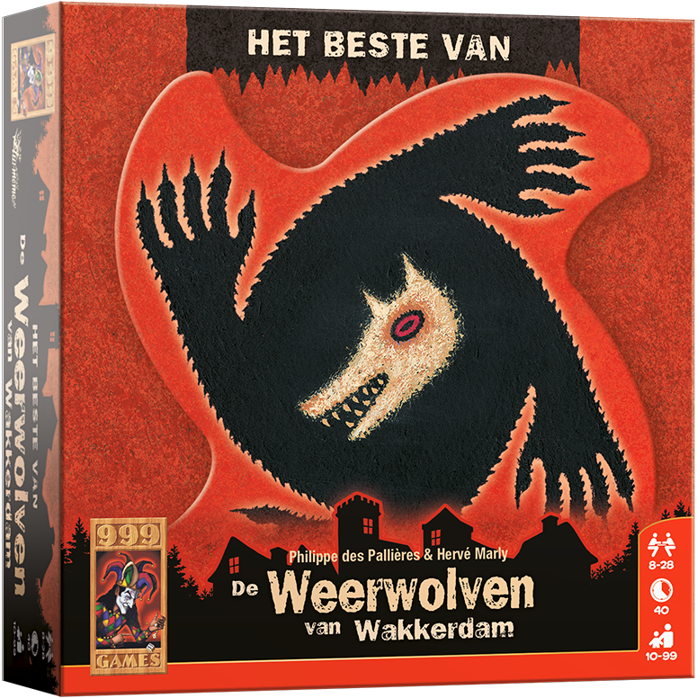 Games De Weerwolven van Wakkerdam: Het beste van - Kaartspel - 10+