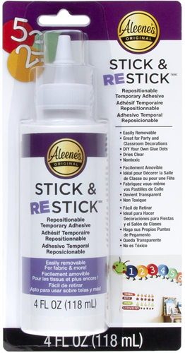 Aleene's Aleene's Stick & Restick Tijdelijke Lijm 118 ml