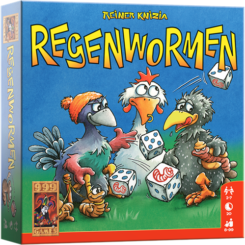 999 Games 999 Games Regenwormen Dobbelspel 8+