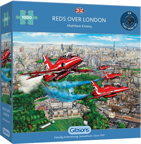 Gibsons Rood over Londen (1000)