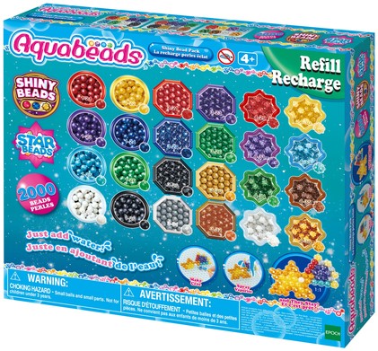 Aquabeads Navulling Glans parel pakket 31995