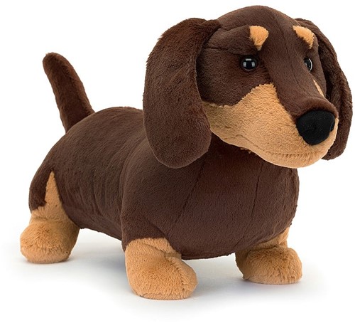 Jellycat Knuffel Otto Worstenhond Groot