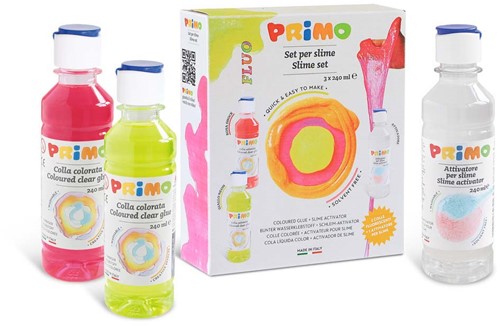 Primo PRIMO - Slijmset Fluo (3x 240ml)