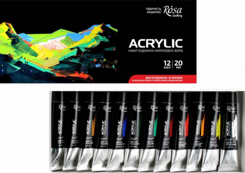 Rosa Gallery Rosa Gallery Acrylverf Set 12x20 ml